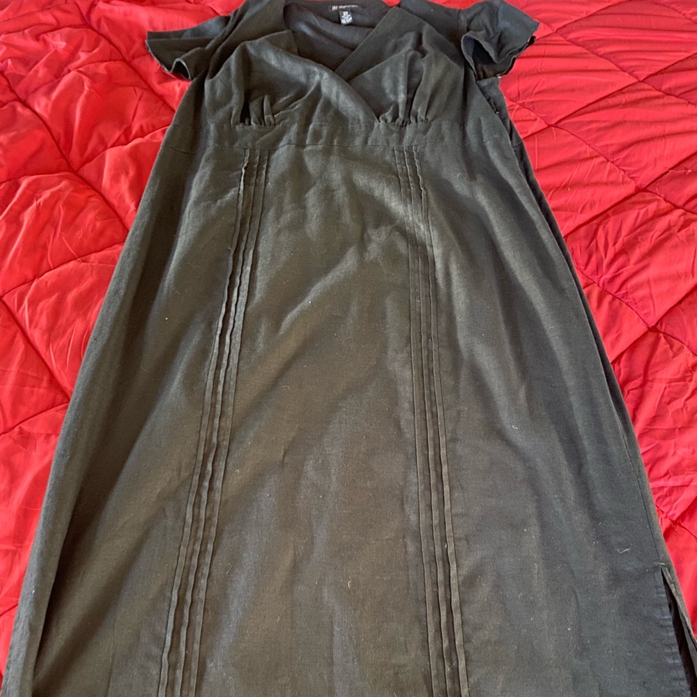 Black Linen Dress by I.N.C.